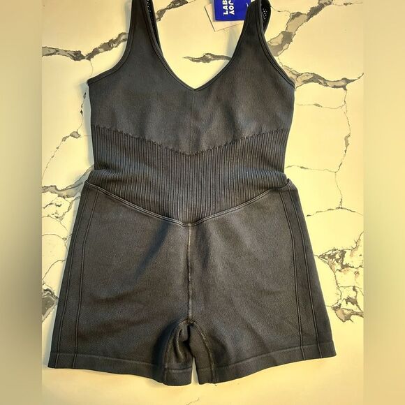 JoyLab Dark Gray bodysuit Large nwt - Picture 2 of 8